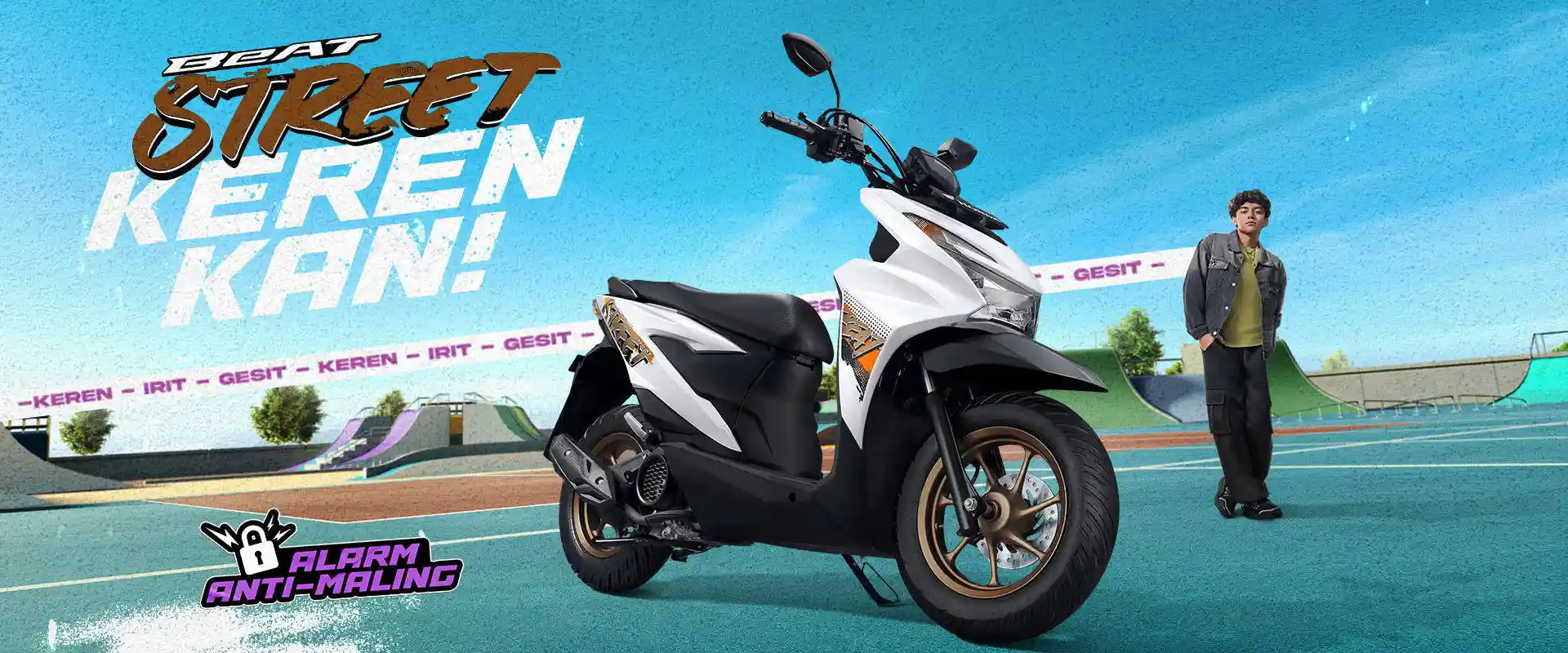 Honda BeAT Banner